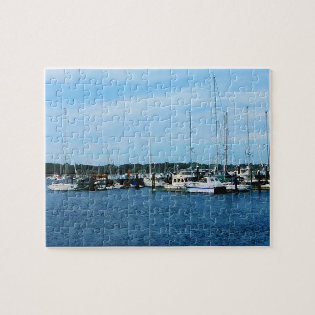 Puzzle Barcos de Newport RI (Horizontal)