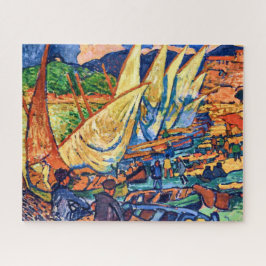 Puzzle Barcos de pesca, colisión | Andre Derain |