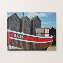 Puzzle Barcos de Pesca en Hastings Sussex