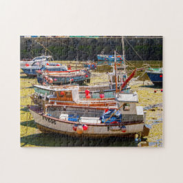 Puzzle Barcos de pesca en Mevagissey