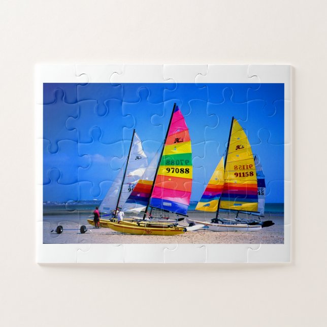Puzzle Barcos de vela de Hobie (Horizontal)