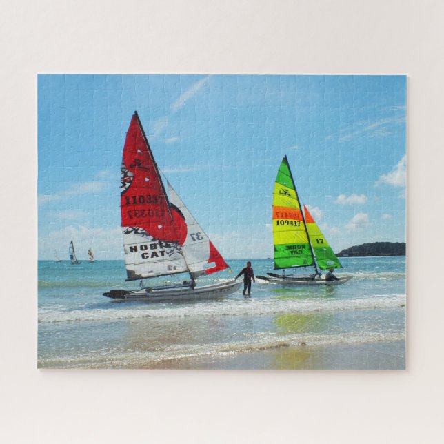 Puzzle Barcos de vela de Hobie (Horizontal)