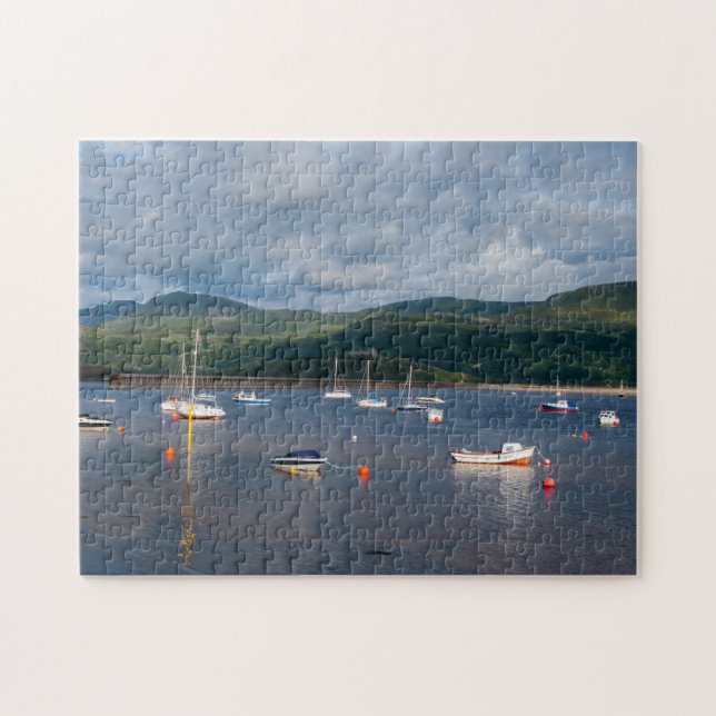Puzzle Barcos en Barmouth (Horizontal)