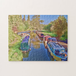 Puzzle Barcos en el canal de Somerset