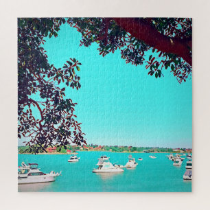 Puzzle Barcos en el puerto Drummoyne Sydney