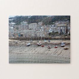 Puzzle Barcos en la playa