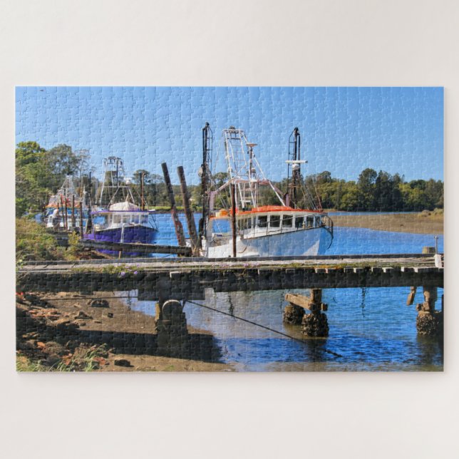 Puzzle Barcos pesqueros, Nueva Gales del Sur, Australia (Horizontal)