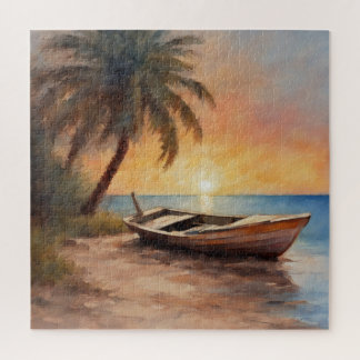 Puzzle Barcos y playas - 1