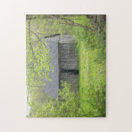 Puzzle Barn de campo nostálgico