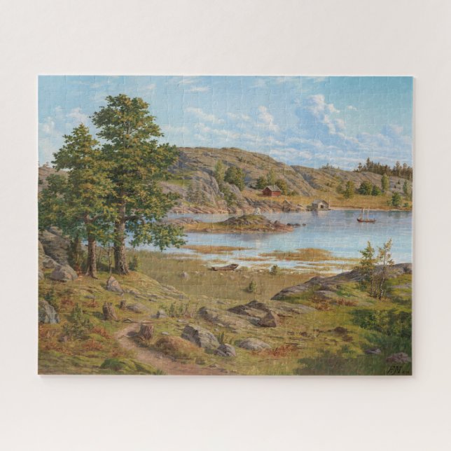 Puzzle Barösund por Frans Maexmontan (Horizontal)