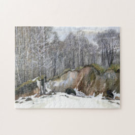 Puzzle Barranca de nieve