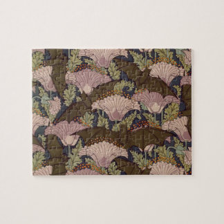 Puzzle Barras y flores de estilo Art Deco antiguas
