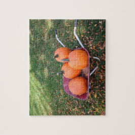 Puzzle Barril de la rueda de las calabazas