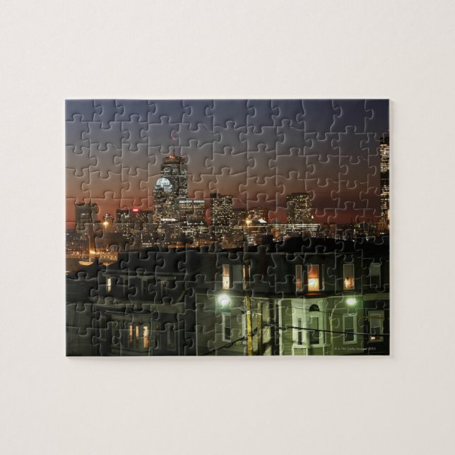 Puzzle Barrio de Dorchester Heights en Boston (Horizontal)