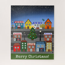 Barrio de Small Town | Feliz Navidad