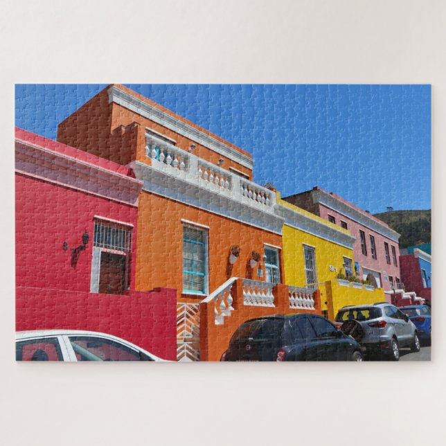 Puzzle Barrio malayo, Ciudad del Cabo, Sudáfrica (Horizontal)