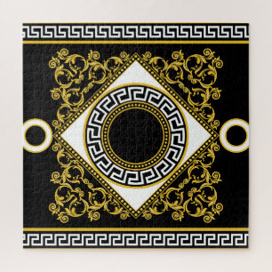 Puzzle Barroco dorado: Frontera negra griega