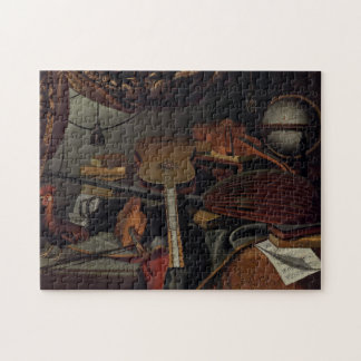 Puzzle Bartolomeo Bettera Aún Vida Instrumentos Musicales