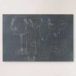 Puzzle Barware de vidrio