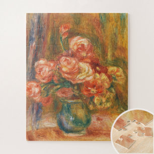 Puzzle Base de Rosas de Auguste Renoir Art