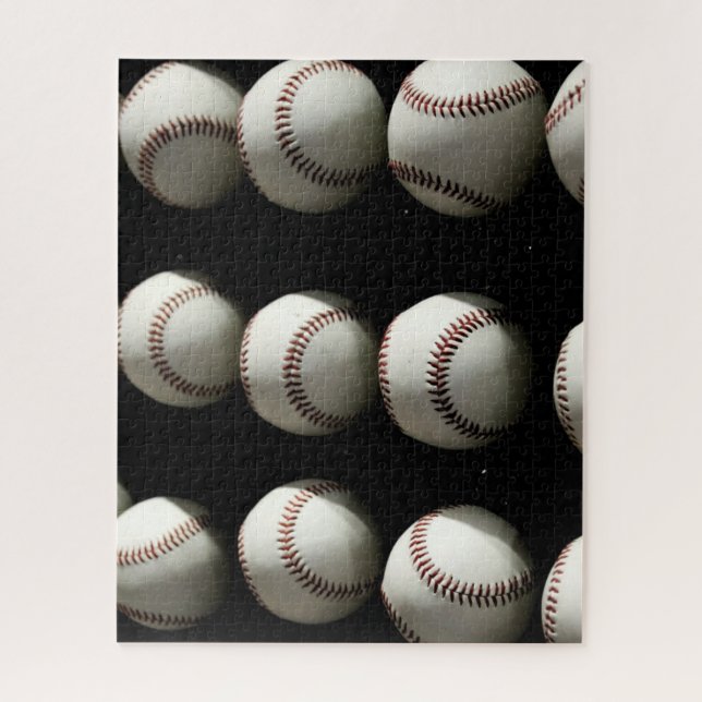 Puzzle Baseballs (Vertical)