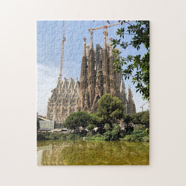Puzzle Basílica de la Sagrada Familia Barcelona (Vertical)