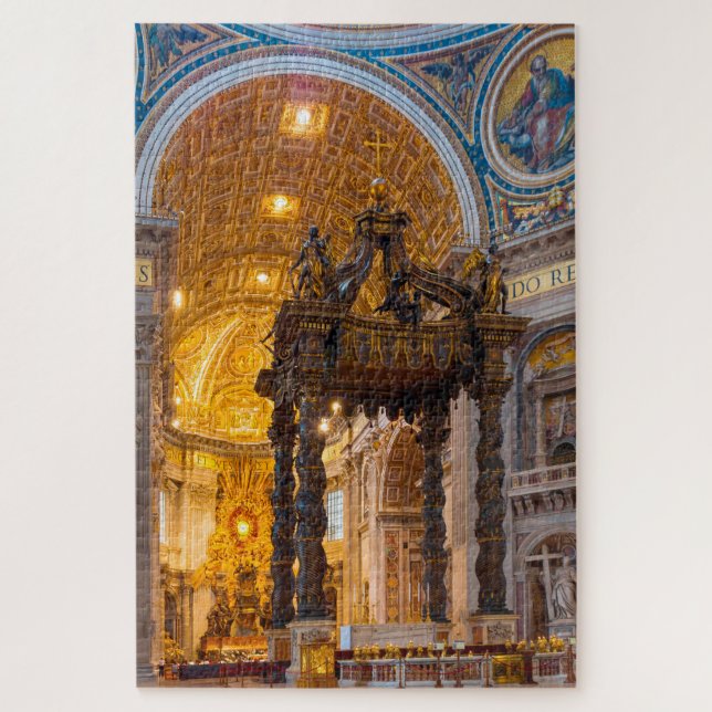 Puzzle Basílica de San Pedro Roma. (Vertical)