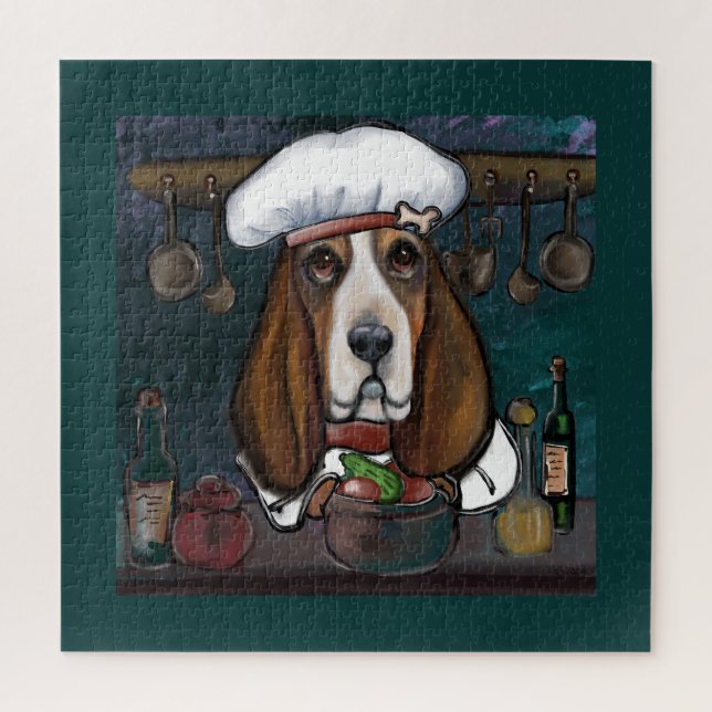 PUZZLE BASSET HOUND (Vertical)