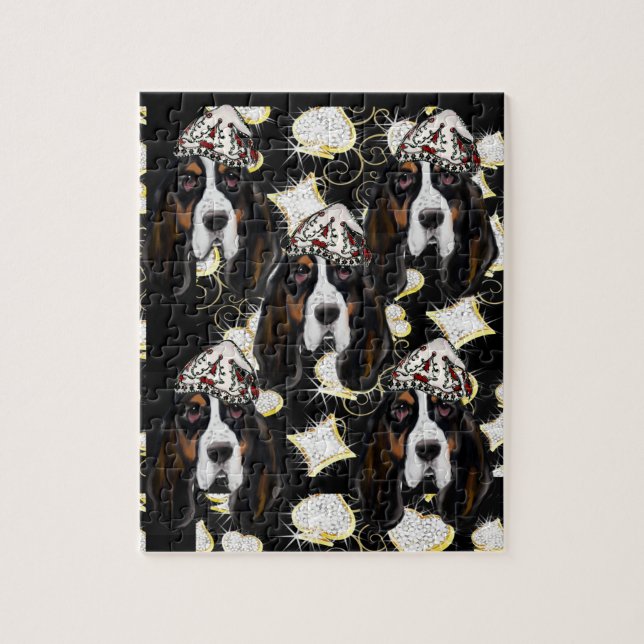 PUZZLE BASSSET HOUND    (Vertical)