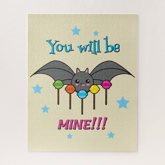 Puzzle Bat Craving Lollipops - Serás Mío (Vertical)
