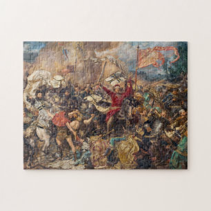 Puzzle Batalla de Grunwald (Escena Militar Medieval) (Gue