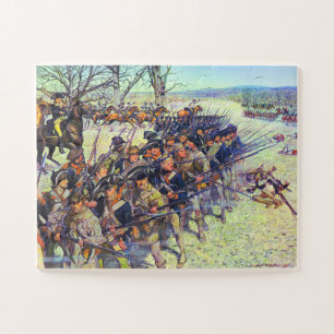 Puzzle Batalla de Guilford Courthouse Charles McBarron