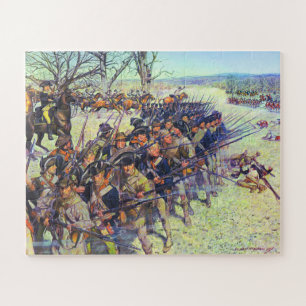 Puzzle Batalla de Guilford Courthouse Charles McBarron