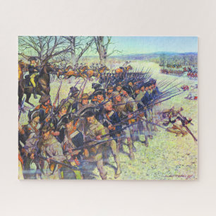Puzzle Batalla de Guilford Courthouse Charles McBarron