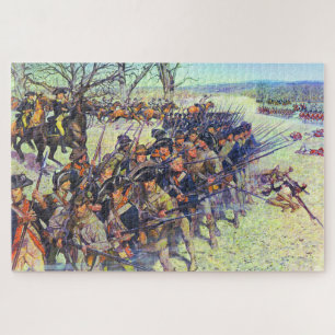 Puzzle Batalla de Guilford Courthouse Charles McBarron