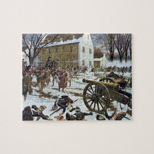 Puzzle Batalla de Trenton por Charles McBarron (Horizontal)