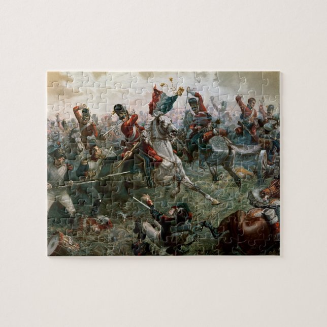 Puzzle Batalla de Waterloo, el 18 de junio de 1815, 1898 (Horizontal)