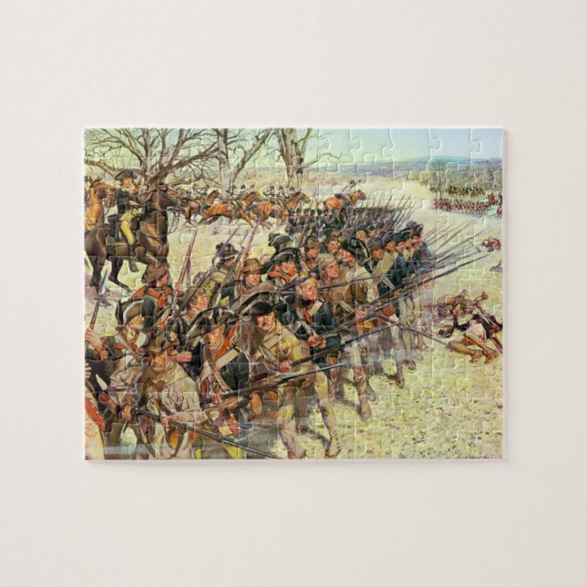 Puzzle Batalla del tribunal de Guiliford (Horizontal)