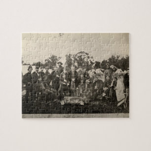 Puzzle Batallón estadounidense de guerra civil Artillería