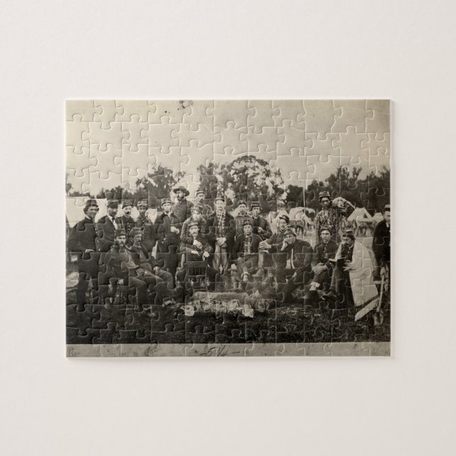 Puzzle Batallón estadounidense de guerra civil Artillería (Horizontal)