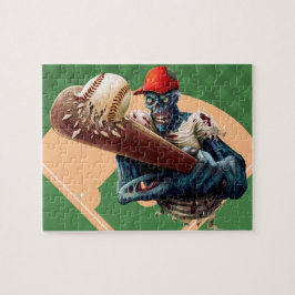 Puzzle Bateador de béisbol zombie de Halloween Deportes d