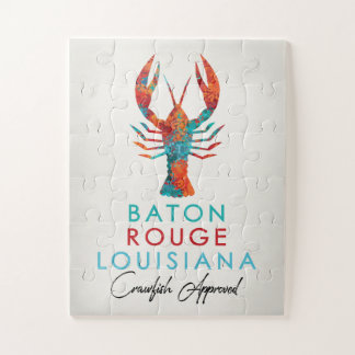 Puzzle Baton Rouge Louisiana Crawfish Bright