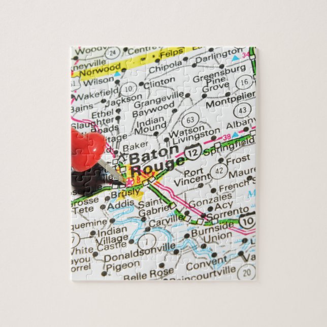 Puzzle Baton Rouge, Luisiana (Vertical)