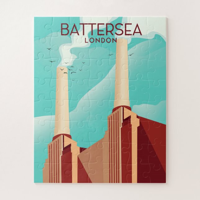 Puzzle Battersea Londres (Vertical)