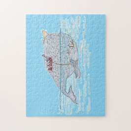 Puzzle Battle Horn-Whale