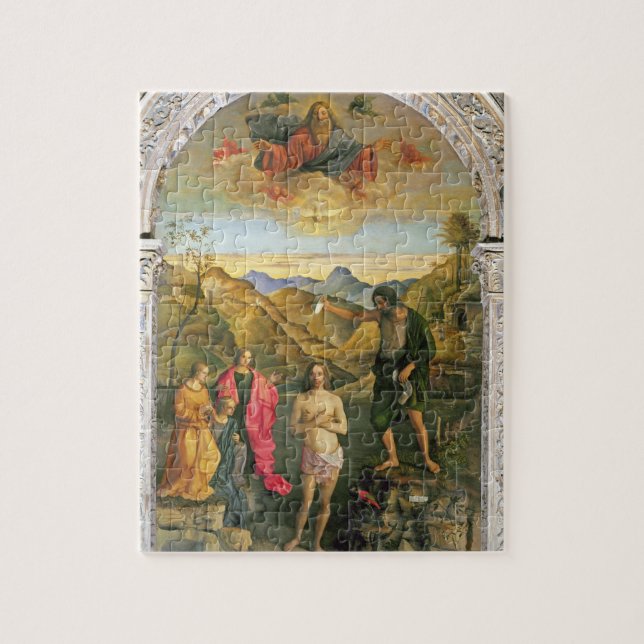 Puzzle Bautismo de Cristo, Altarpiece de St. John (Vertical)