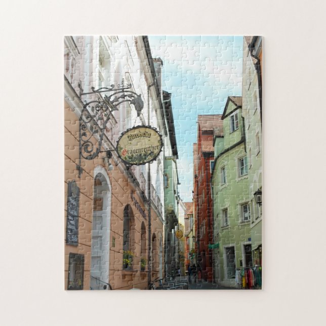 Puzzle Baviera oriental de Regensburg. (Vertical)