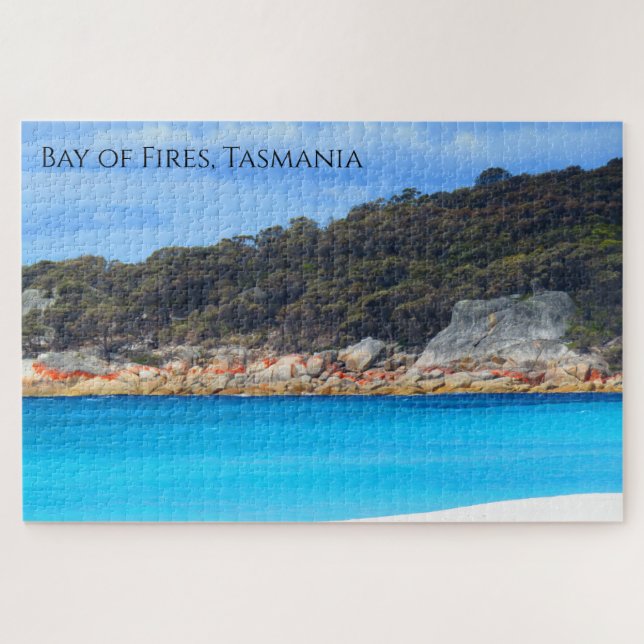 Puzzle bay of fires blue waters (Horizontal)