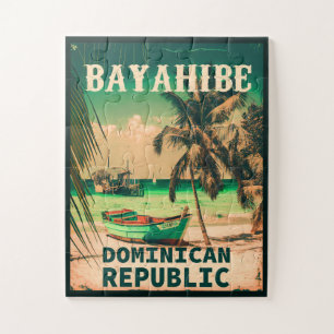 Puzzle Bayahibe República Dominicana - Retro Viñeta 60