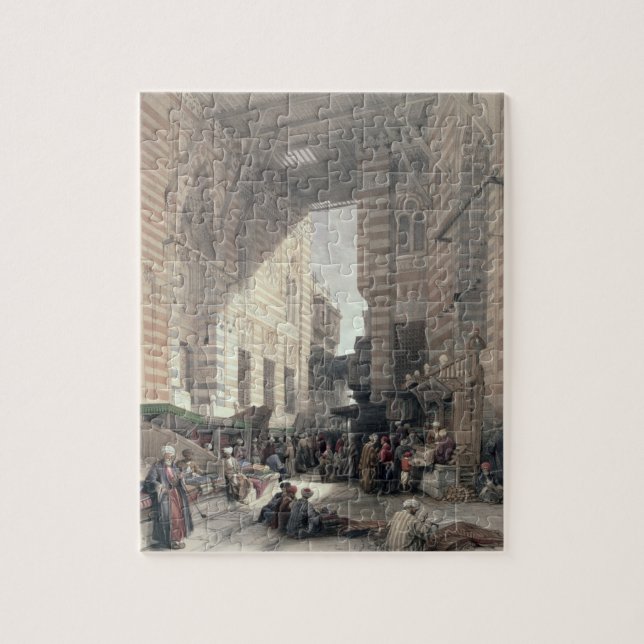 Puzzle Bazar de los comerciantes de seda, El Cairo, de (Vertical)